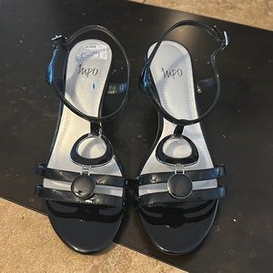 Black wedge sandals🖤